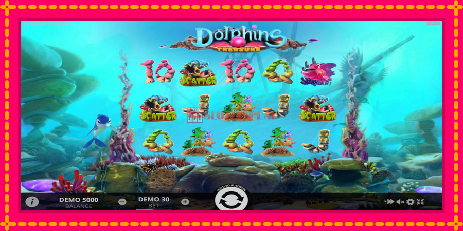 Dolphins Treasure - automato com gráficos brilhantes, foto 1