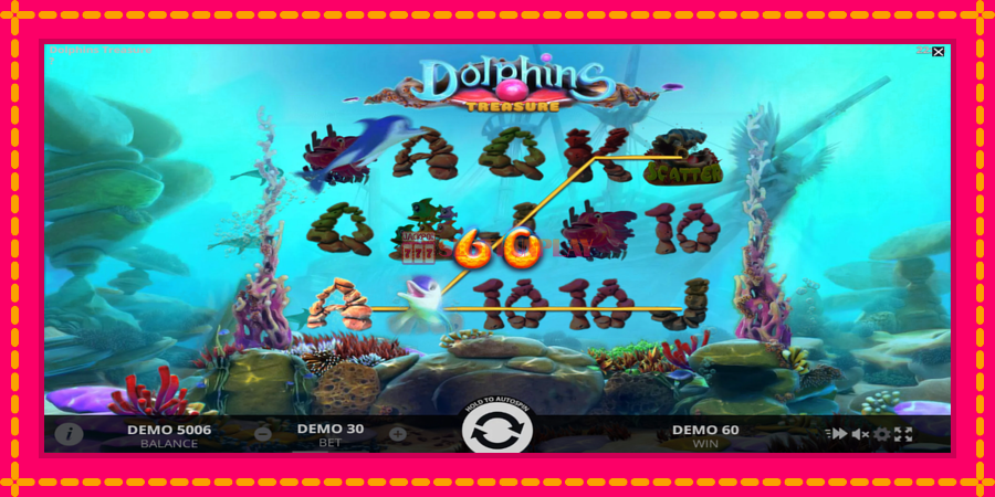 Dolphins Treasure - automato com gráficos brilhantes, foto 4