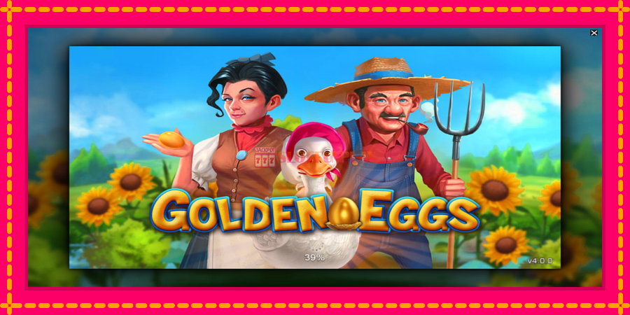 Golden Eggs - automato com gráficos brilhantes, foto 1