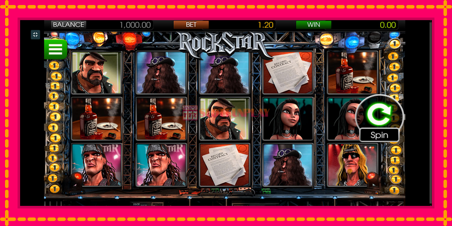 Rockstar - automato com gráficos brilhantes, foto 1