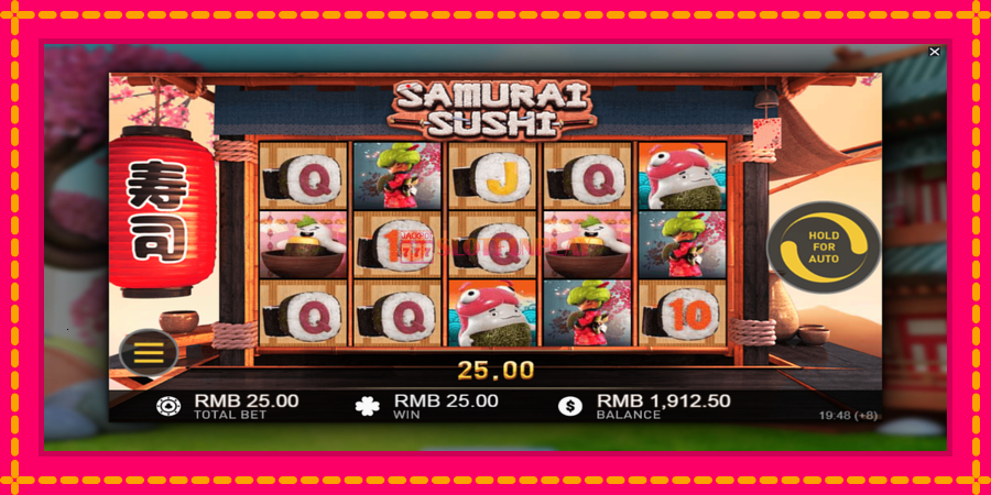 Samurai Sushi - automato com gráficos brilhantes, foto 4