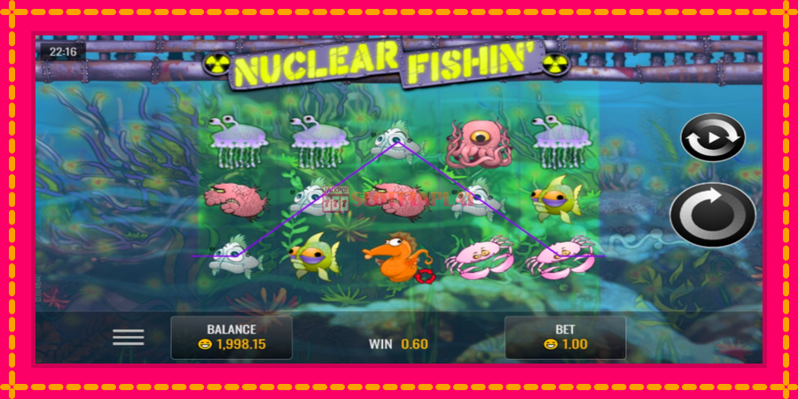 Nuclear Fishin’ - automato com gráficos brilhantes, foto 2