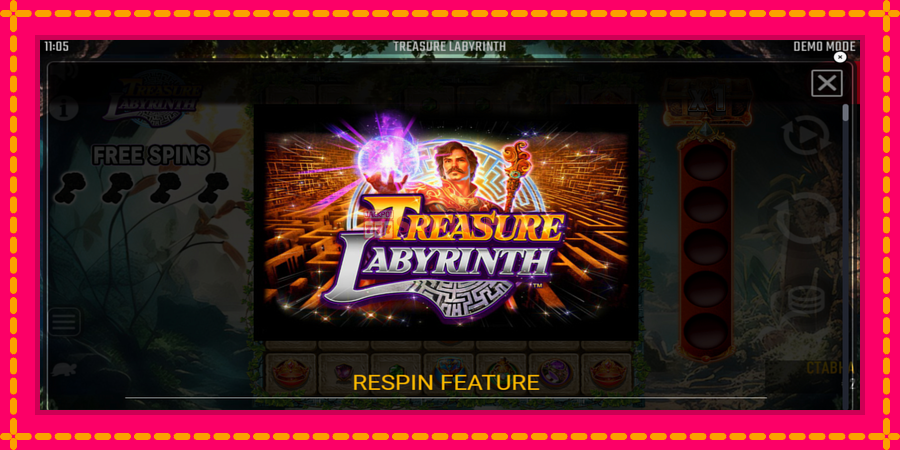 Treasure Labyrinth - automato com gráficos brilhantes, foto 4