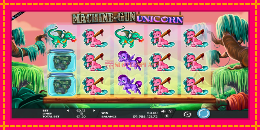 Machine Gun Unicorn - automato com gráficos brilhantes, foto 1