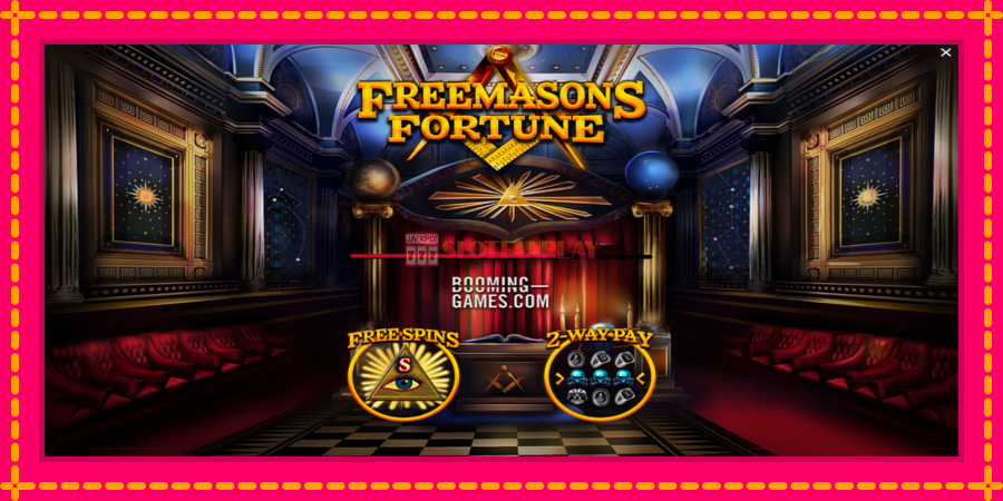 Freemasons Fortune - automato com gráficos brilhantes, foto 1