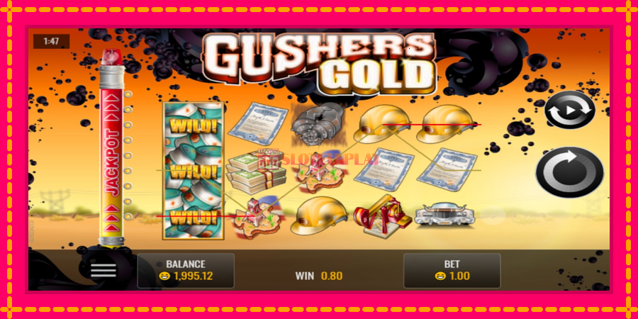 Gushers Gold - automato com gráficos brilhantes, foto 2