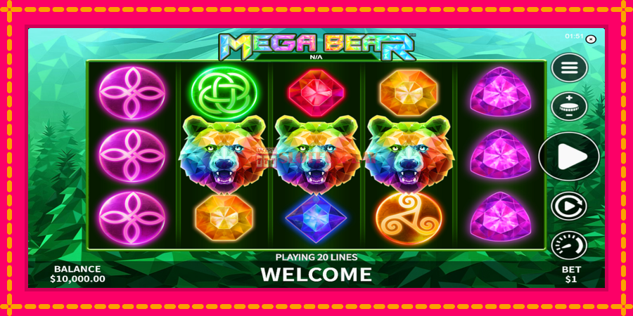 Mega Bear - automato com gráficos brilhantes, foto 2