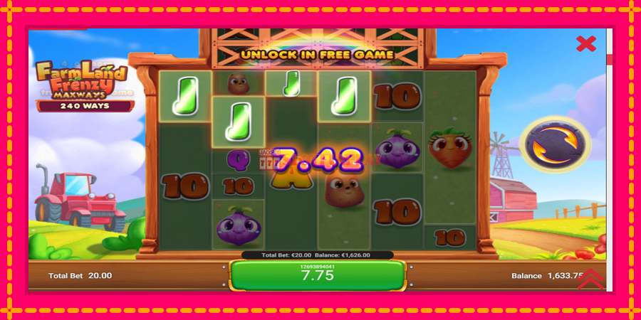 Farmland Frenzy Maxways - automato com gráficos brilhantes, foto 4