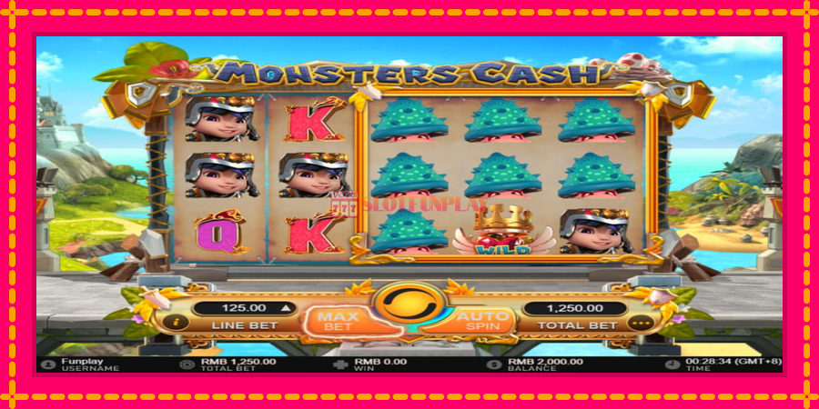 Monsters Cash - automato com gráficos brilhantes, foto 3