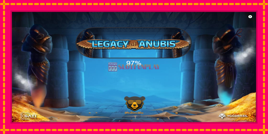 Legacy of Anubis - automato com gráficos brilhantes, foto 1