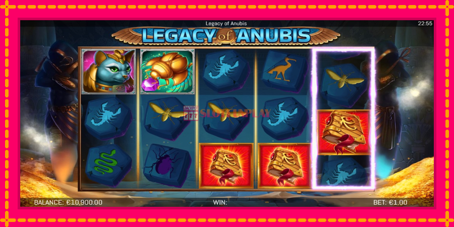 Legacy of Anubis - automato com gráficos brilhantes, foto 3