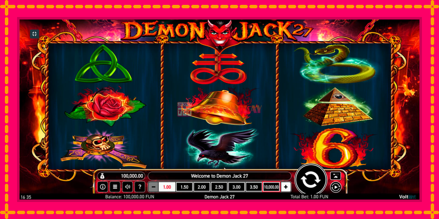 Demon Jack 27 - automato com gráficos brilhantes, foto 1