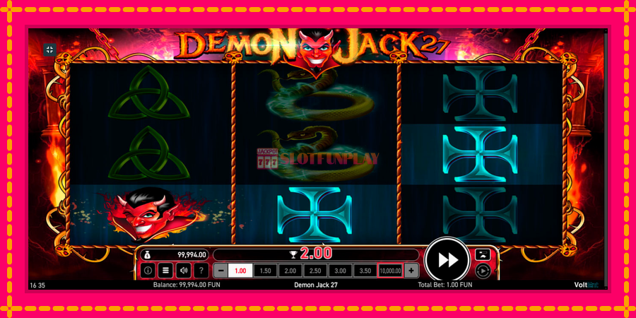 Demon Jack 27 - automato com gráficos brilhantes, foto 2