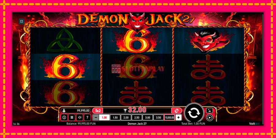 Demon Jack 27 - automato com gráficos brilhantes, foto 3