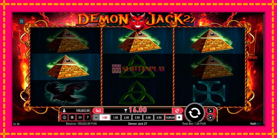 Demon Jack 27 - automato com gráficos brilhantes, foto 5