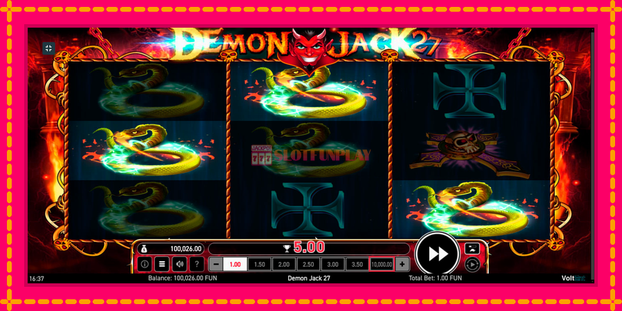 Demon Jack 27 - automato com gráficos brilhantes, foto 7