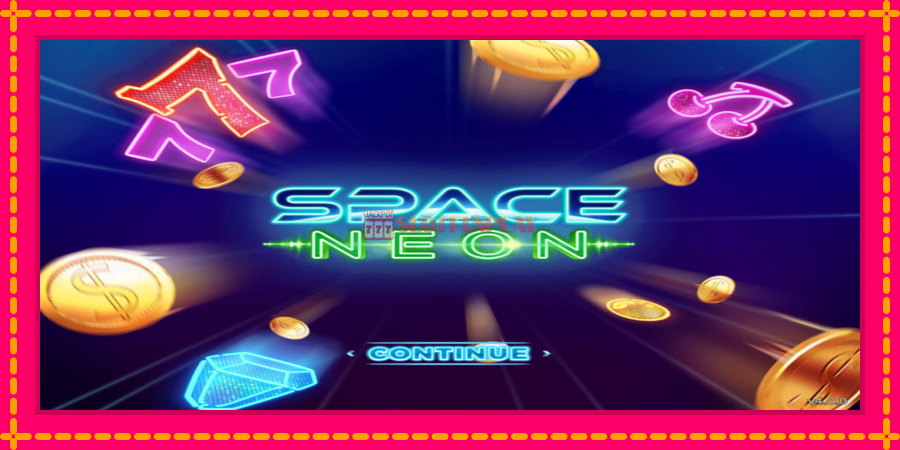 Space Neon - automato com gráficos brilhantes, foto 1