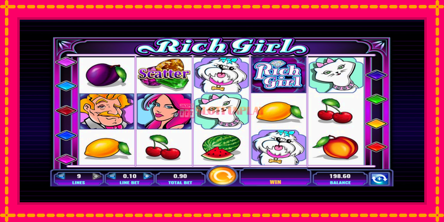 She’s a Rich Girl - automato com gráficos brilhantes, foto 2