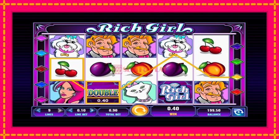 She’s a Rich Girl - automato com gráficos brilhantes, foto 3