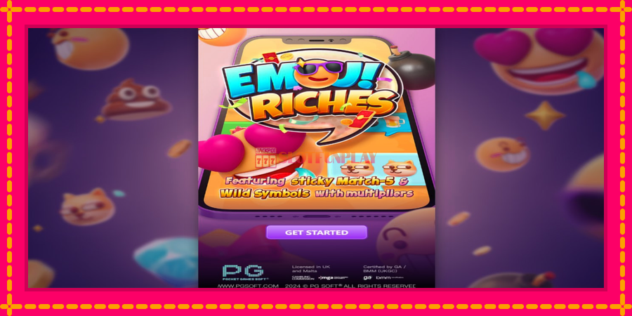 Emoji Riches - automato com gráficos brilhantes, foto 1