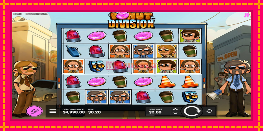 Donut Division - automato com gráficos brilhantes, foto 3