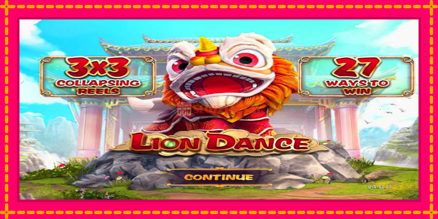 Lion Dance - automato com gráficos brilhantes, foto 1