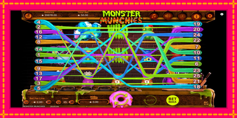 Monster Munchies - automato com gráficos brilhantes, foto 4