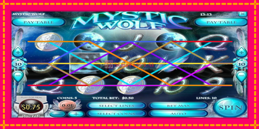 Mystic Wolf - automato com gráficos brilhantes, foto 2