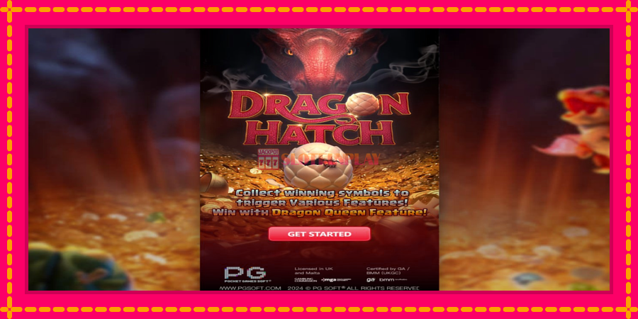 Dragon Hatch - automato com gráficos brilhantes, foto 1