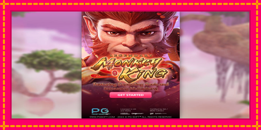 Legendary Monkey King - automato com gráficos brilhantes, foto 1