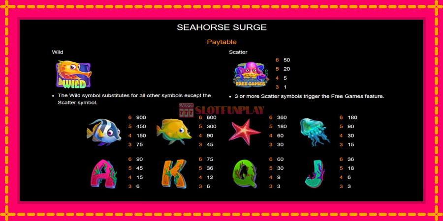 Seahorse Surge - automato com gráficos brilhantes, foto 4