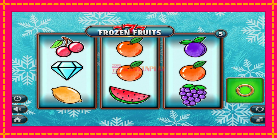 777 Frozen Fruits - automato com gráficos brilhantes, foto 1