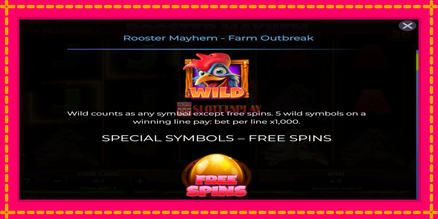 Rooster Mayhem Farm Outbreak - automato com gráficos brilhantes, foto 4