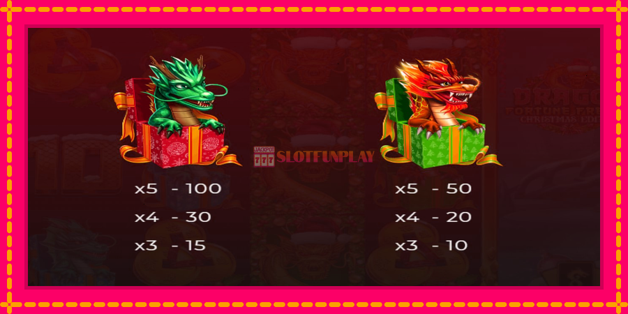 Dragon Fortune Frenzy Christmas Edition - automato com gráficos brilhantes, foto 4