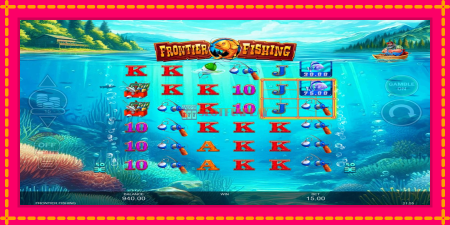 Frontier Fishing - automato com gráficos brilhantes, foto 4