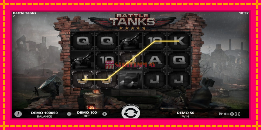 Battle Tanks - automato com gráficos brilhantes, foto 2