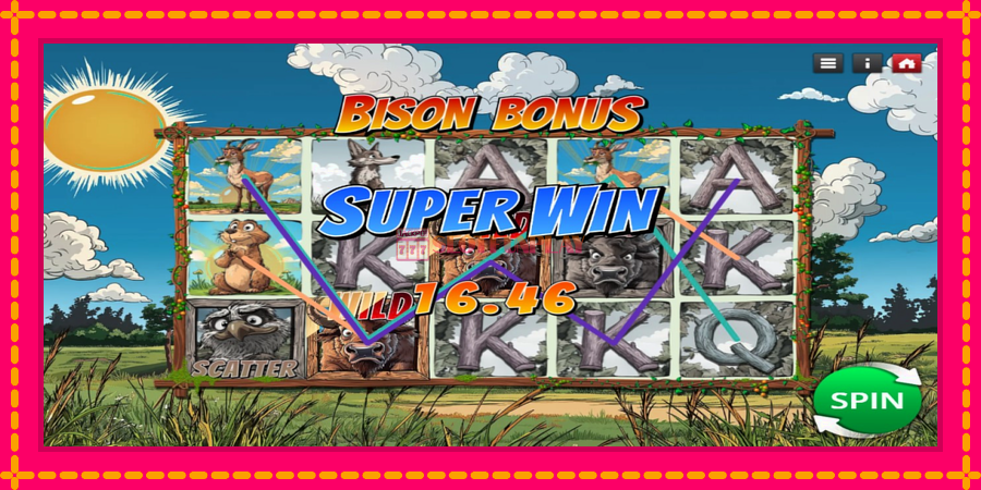 Bison Bonus - automato com gráficos brilhantes, foto 3