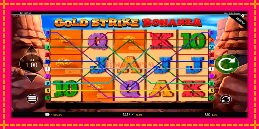 Gold Strike Bonanza - automato com gráficos brilhantes, foto 1