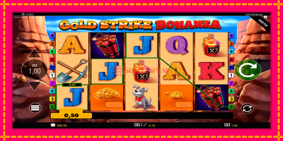 Gold Strike Bonanza - automato com gráficos brilhantes, foto 2