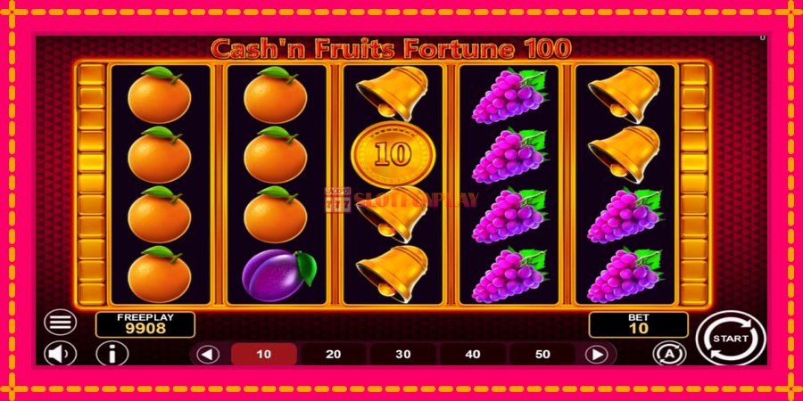 Cashn Fruits Fortune 100 - automato com gráficos brilhantes, foto 3