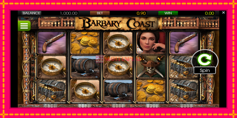 Barbary Coast - automato com gráficos brilhantes, foto 1