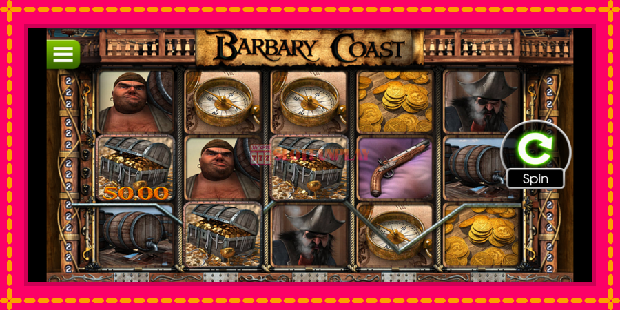 Barbary Coast - automato com gráficos brilhantes, foto 2