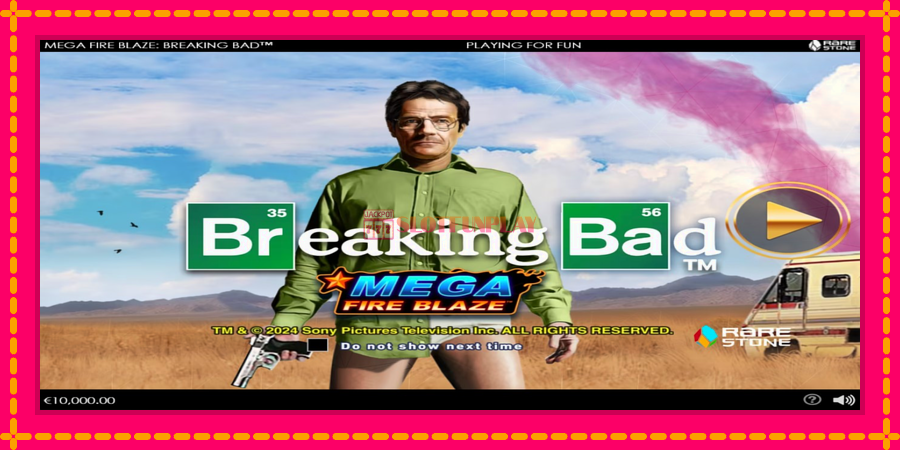 Mega Fire Blaze: Breaking Bad - automato com gráficos brilhantes, foto 1