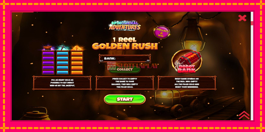 1 Reel Golden Rush - automato com gráficos brilhantes, foto 1