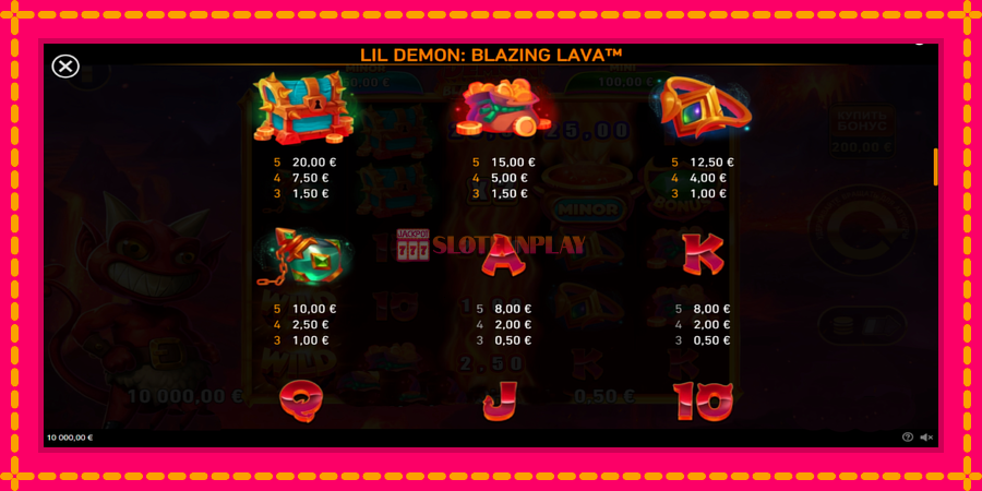 Lil Demon Blazing Lava - automato com gráficos brilhantes, foto 5