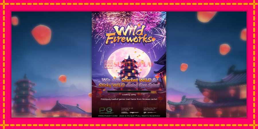 Wild Fireworks - automato com gráficos brilhantes, foto 1