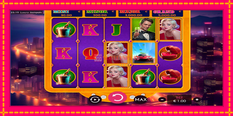 Luxury Jackpots - automato com gráficos brilhantes, foto 1