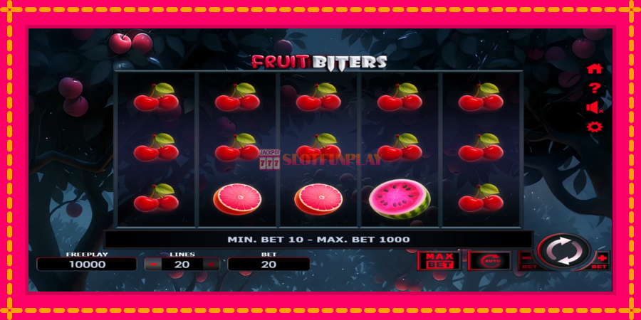 Fruit Biters - automato com gráficos brilhantes, foto 1