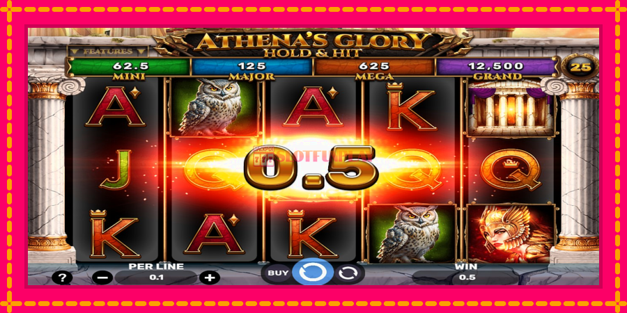 Athenas Glory Hold & Hit - automato com gráficos brilhantes, foto 2