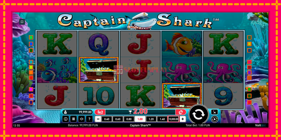 Captain Shark - automato com gráficos brilhantes, foto 3